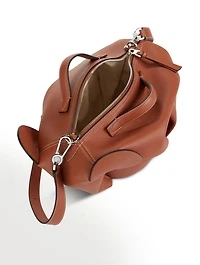 Leather Large Elephant Bag