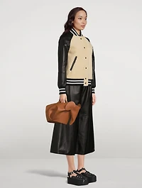 Leather Large Elephant Bag