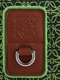 Anagram Jacquard And Nylon Large Belt Bag
