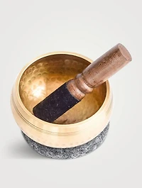4" Hand Hammered Brass Singing Bowl