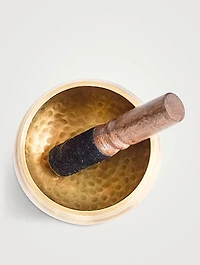 4" Hand Hammered Brass Singing Bowl