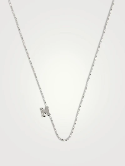 Love Letter 14K Gold Single Diamond Necklace