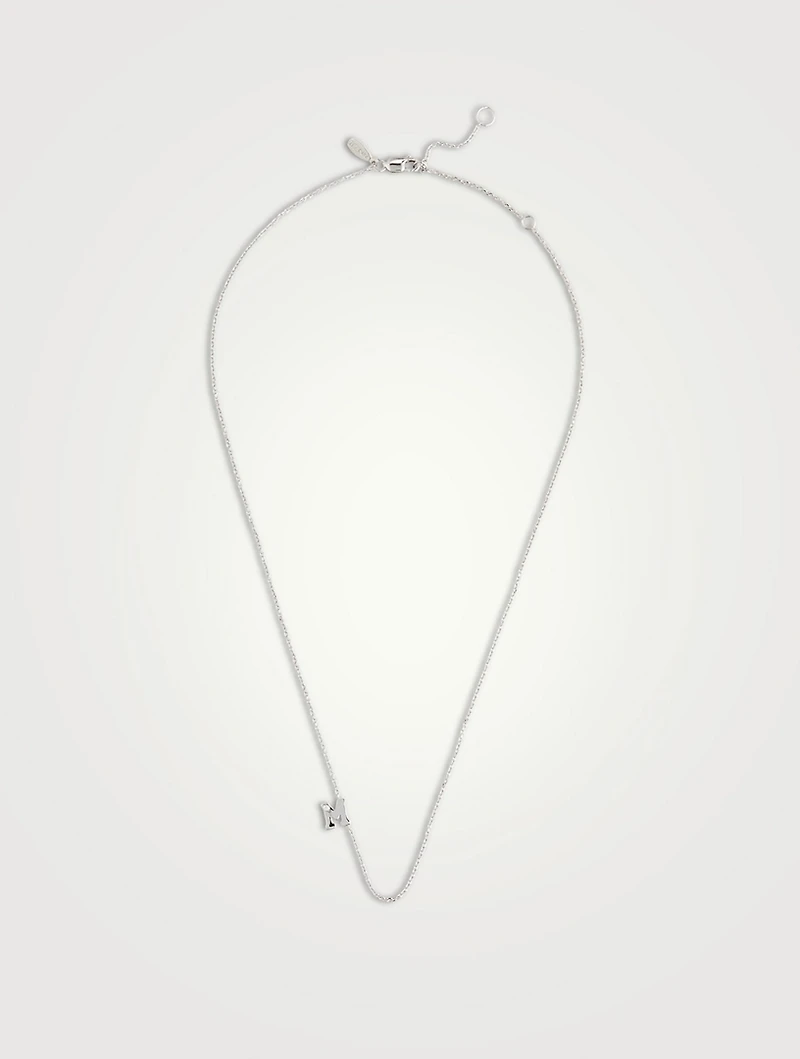 Love Letter 14K Gold Single Diamond Necklace