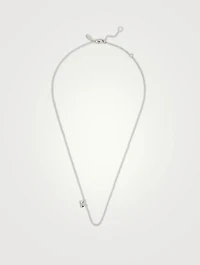 Love Letter 14K Gold Single Diamond Necklace