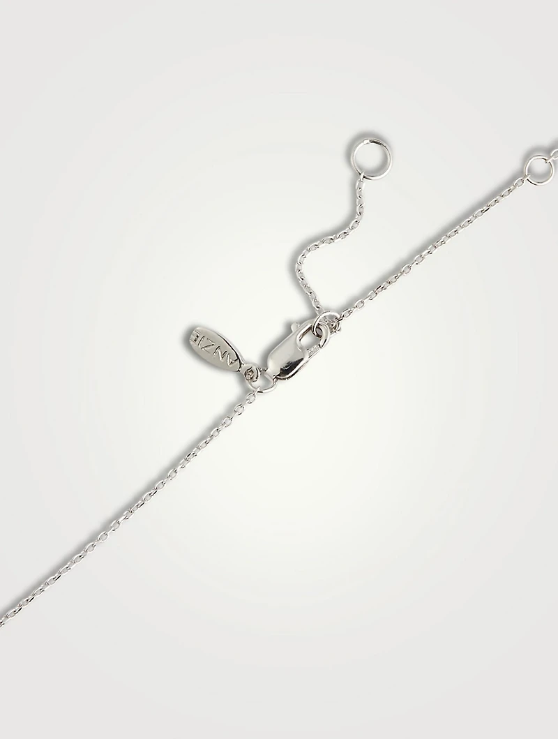 Love Letter 14K Gold Single Diamond Necklace