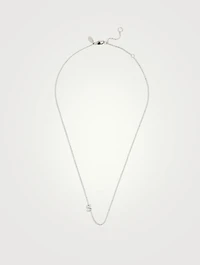 Love Letter 14K Gold Single Diamond S Necklace