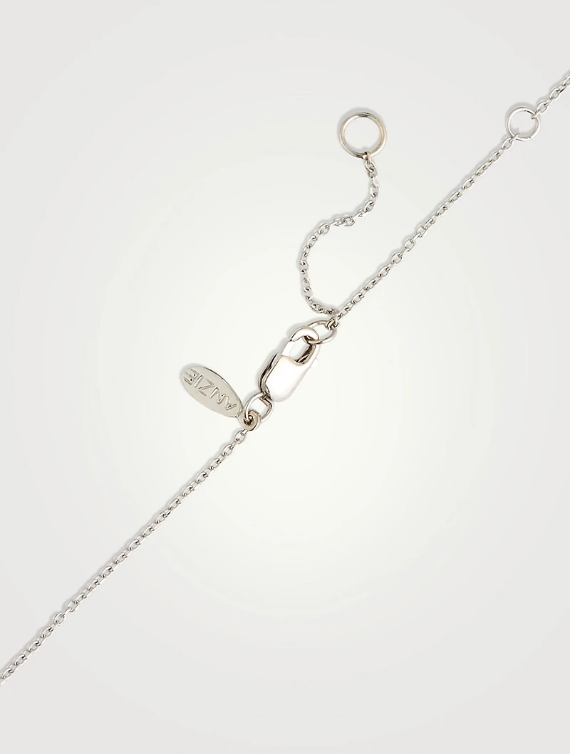 Love Letter 14K Gold Single Diamond S Necklace