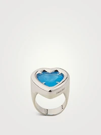 Heart Stone Ring