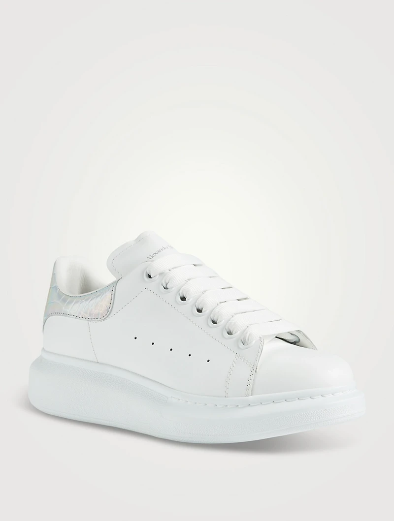 Oversized Leather Sneakers