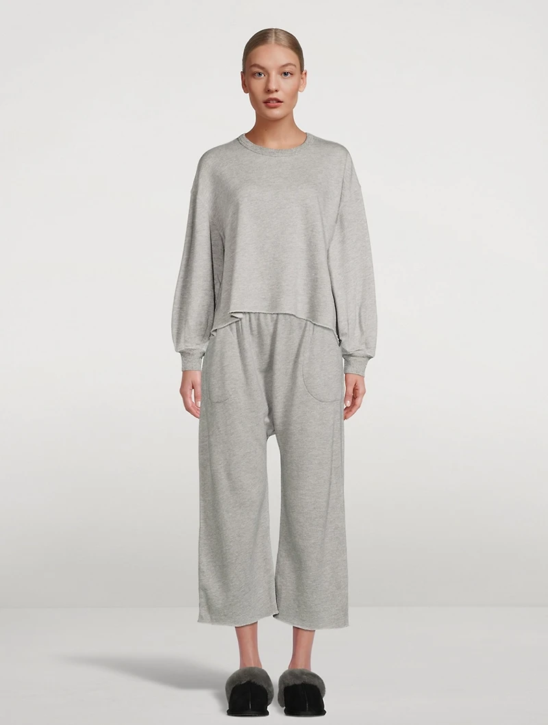 The Sweatshirt Lounge Crop Pants
