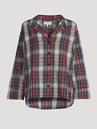 The Pajama Shirt Plaid Print