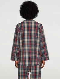 The Pajama Shirt Plaid Print