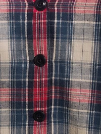 The Pajama Shirt Plaid Print