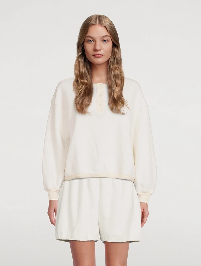 The Plush Sleep Henley Top