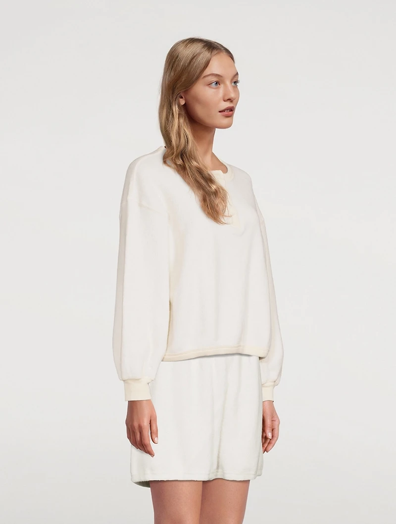 The Plush Sleep Henley Top