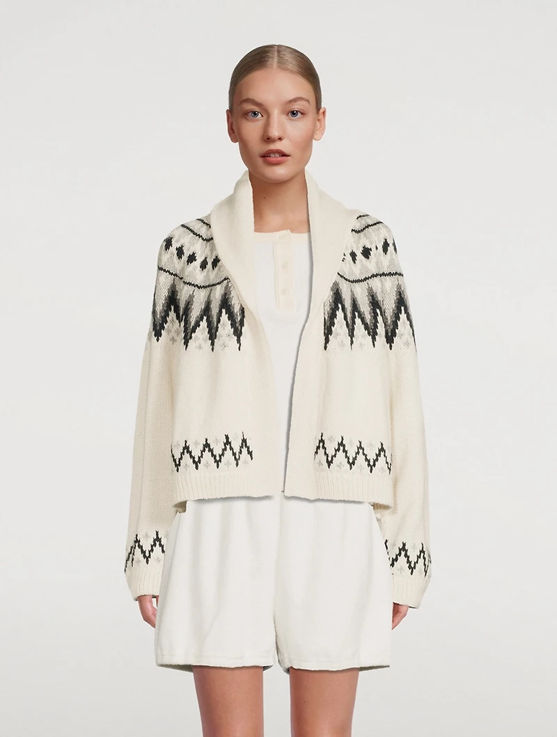 The Winter Fairisle Lodge Cardigan