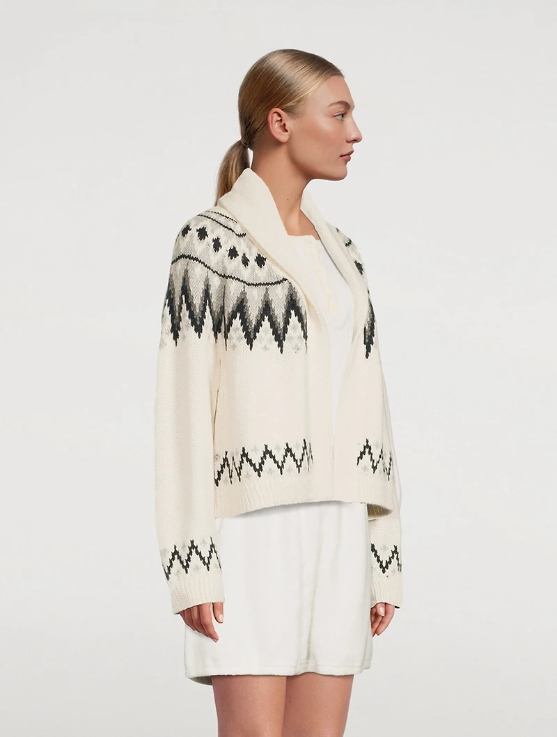 The Winter Fairisle Lodge Cardigan
