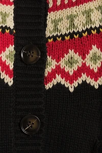 The Holiday Fairisle Sophomore Cardigan