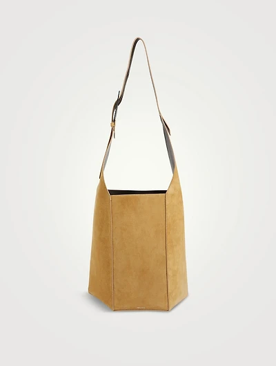 12 PM Suede Tote Bag