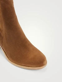 Paulie Heeled Suede Ankle Boots