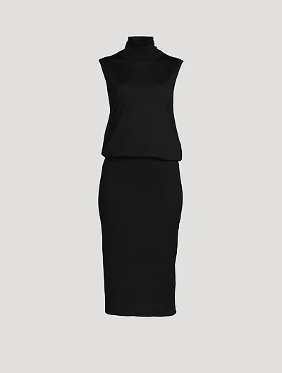 Sleeveless Knit Midi Dress