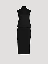 Sleeveless Knit Midi Dress