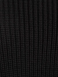 Jumbo Cuff Wool Sweater
