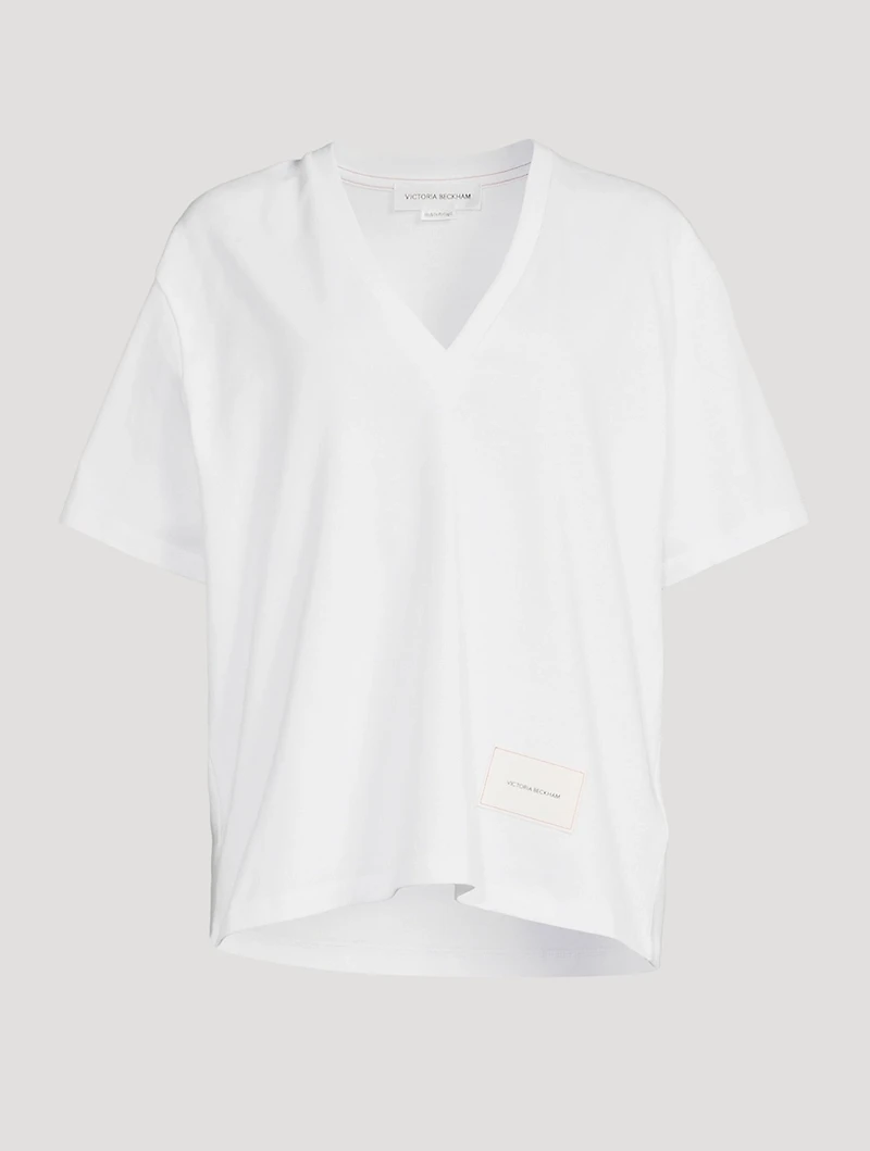 Oversized V-Neck T-Shirt