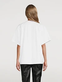 Oversized V-Neck T-Shirt