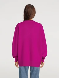 Wool And Cashmere V-Neck Sweater