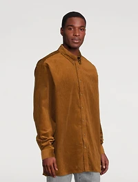 Corduroy Long-Sleeve Shirt