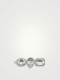 Hair Clip With Crystal