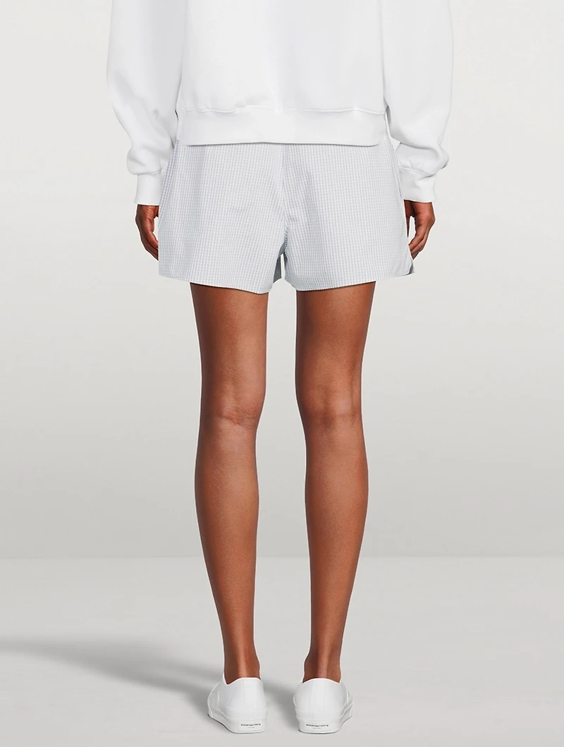 Cotton Boxers With Crystal Logo