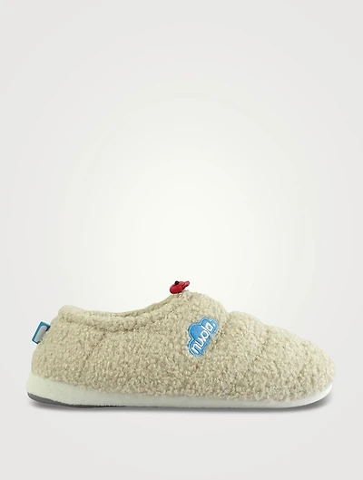 Classic Padded Faux Sheepskin Slippers