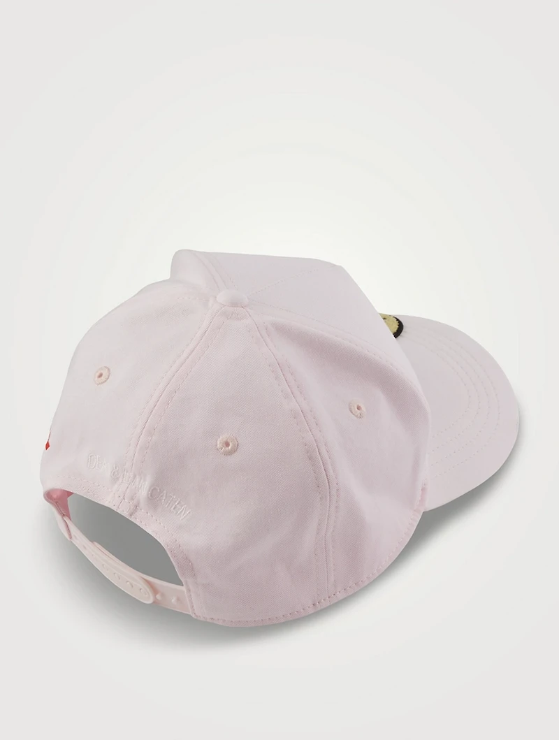 Smiley Organic Cotton Baseball Cap