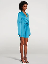 Jacqueline Satin Mini Dress