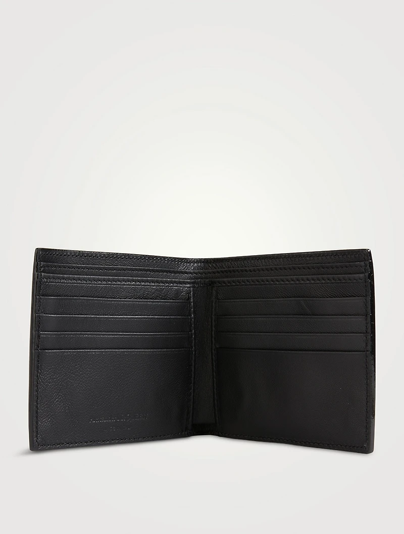Rib Cage Leather Billfold Wallet