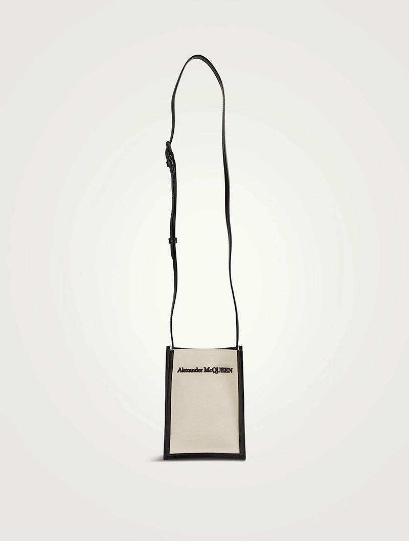 Canvas Mini Crossbody Bag