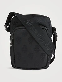 Biker Skull Urban Mini Messenger Bag