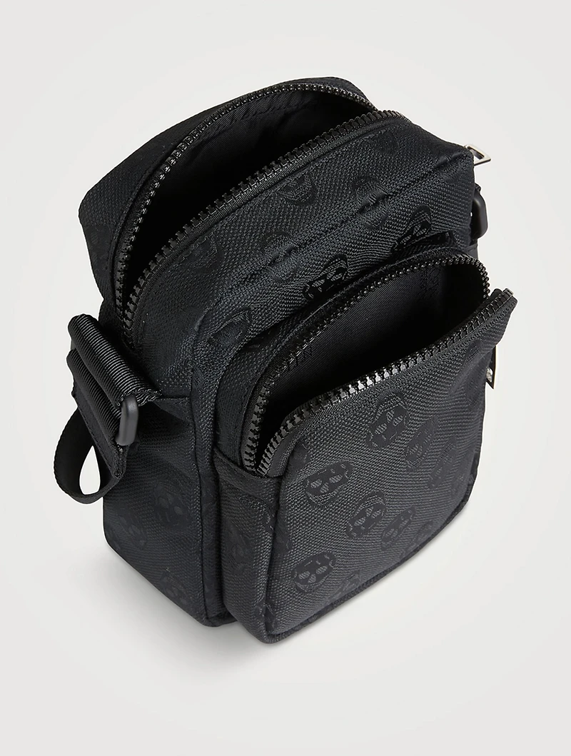 Biker Skull Urban Mini Messenger Bag