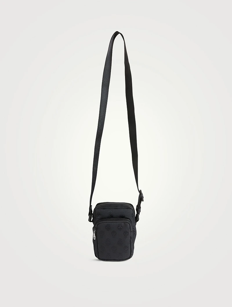 Biker Skull Urban Mini Messenger Bag