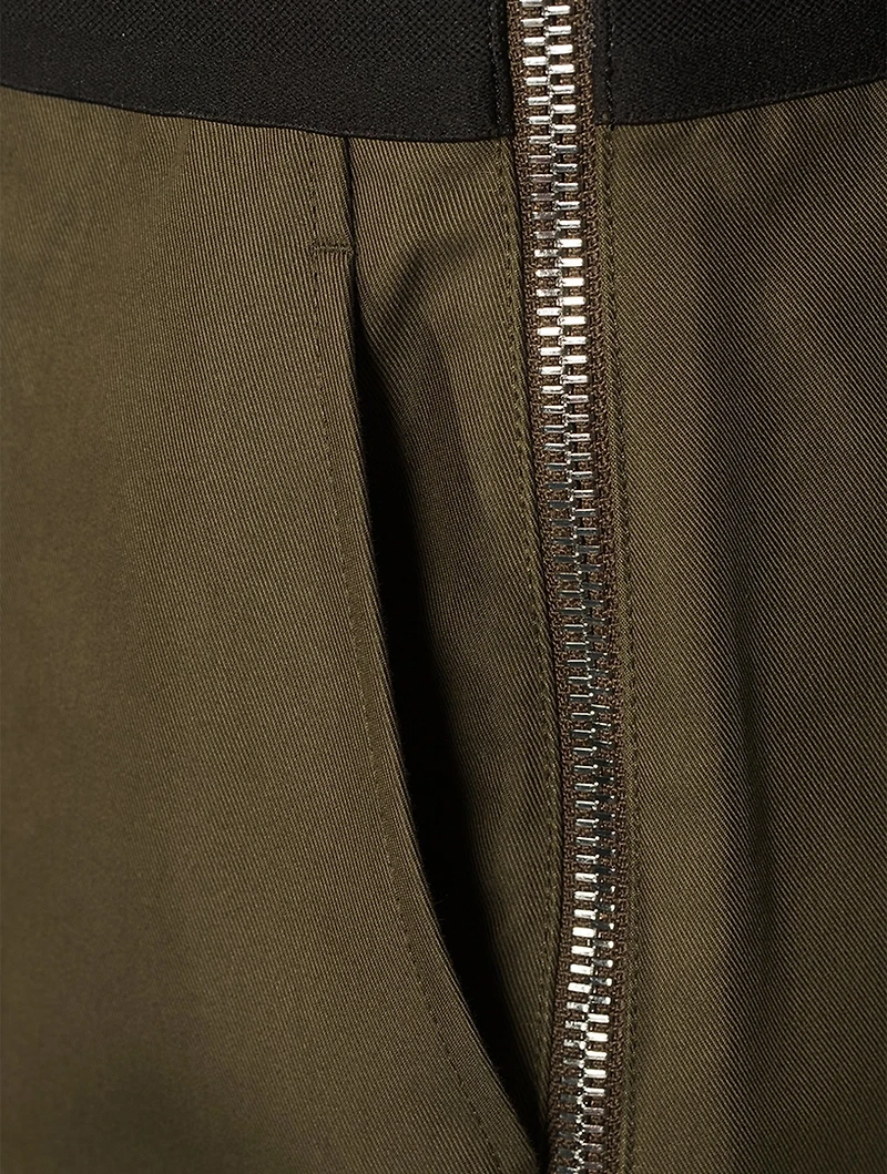 Straight-Leg Trousers