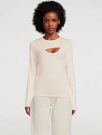 Vanessa Hong x Birgitte Herskind Just Cut-Out T-Shirt