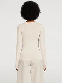 Vanessa Hong x Birgitte Herskind Just Cut-Out T-Shirt