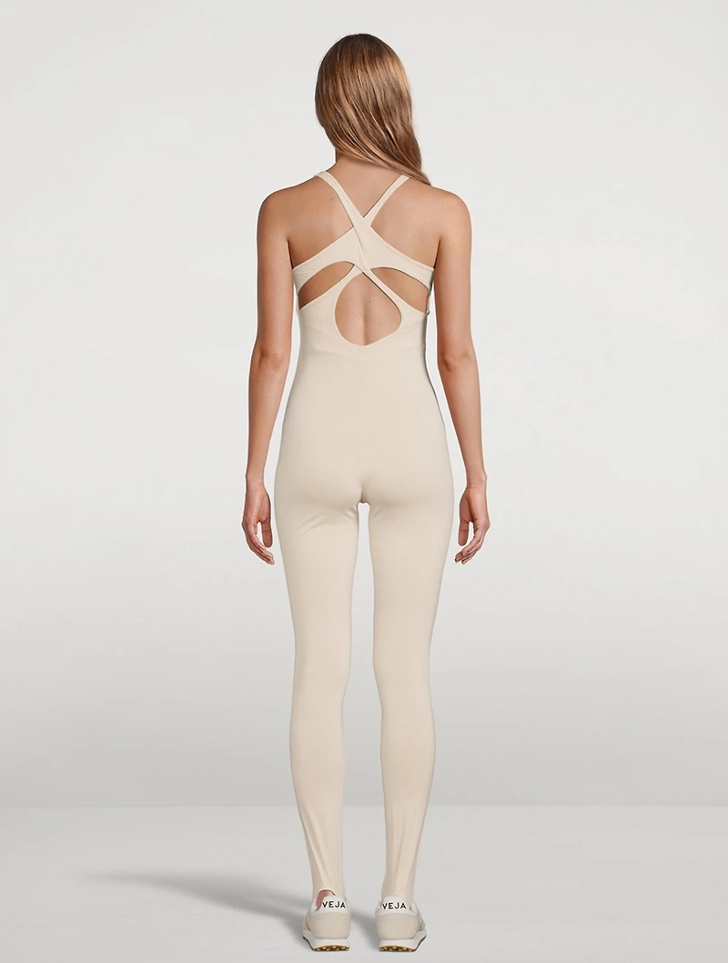 Vanessa Hong x Birgitte Herskind Alter Cross-Back Jumpsuit