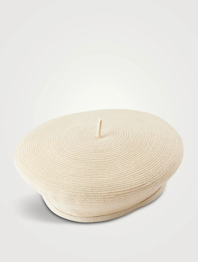 Straw Beret