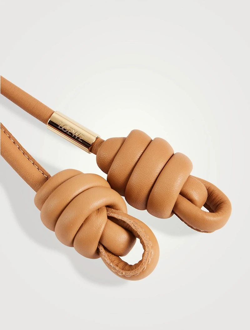Flamenco Knotted Leather Belt