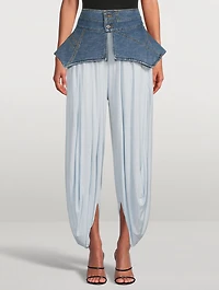 Denim Obi Belt