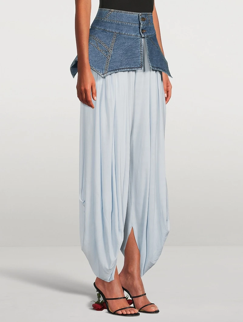 Denim Obi Belt