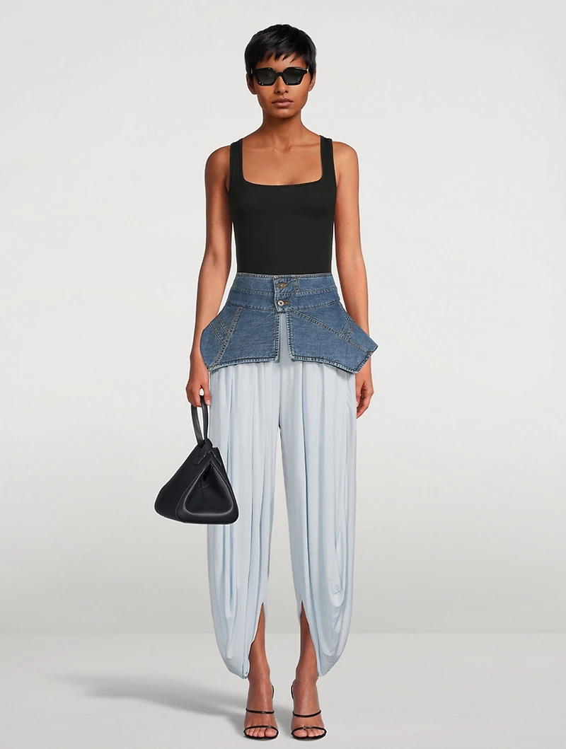 Denim Obi Belt